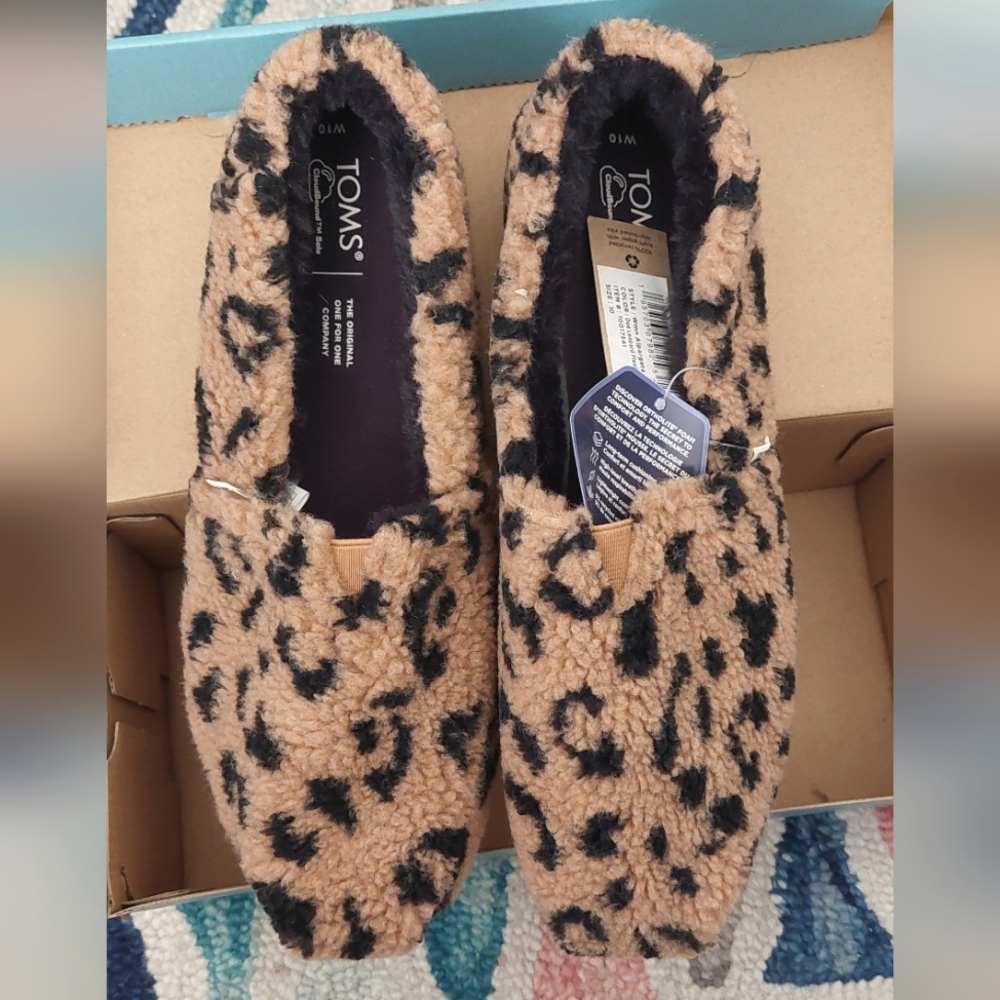 Alpargata Faux Fur and Fleece Slip-ons